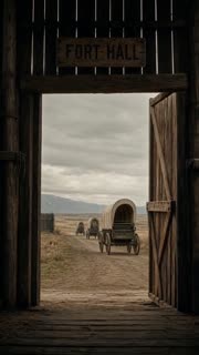 Oregon Trail — scenes · 12 generated S1