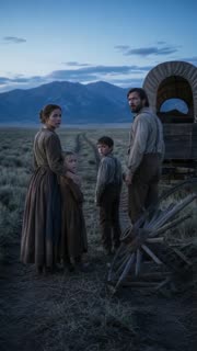 Oregon Trail — scenes · 12 generated S4